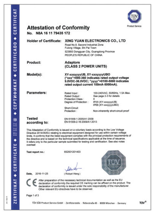 Qualification Certification