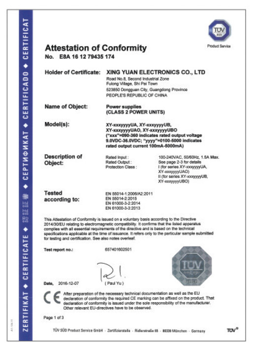 Qualification Certification
