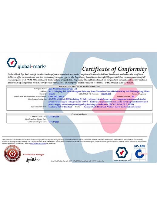 Qualification Certification