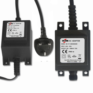 About the structure of the power adapter