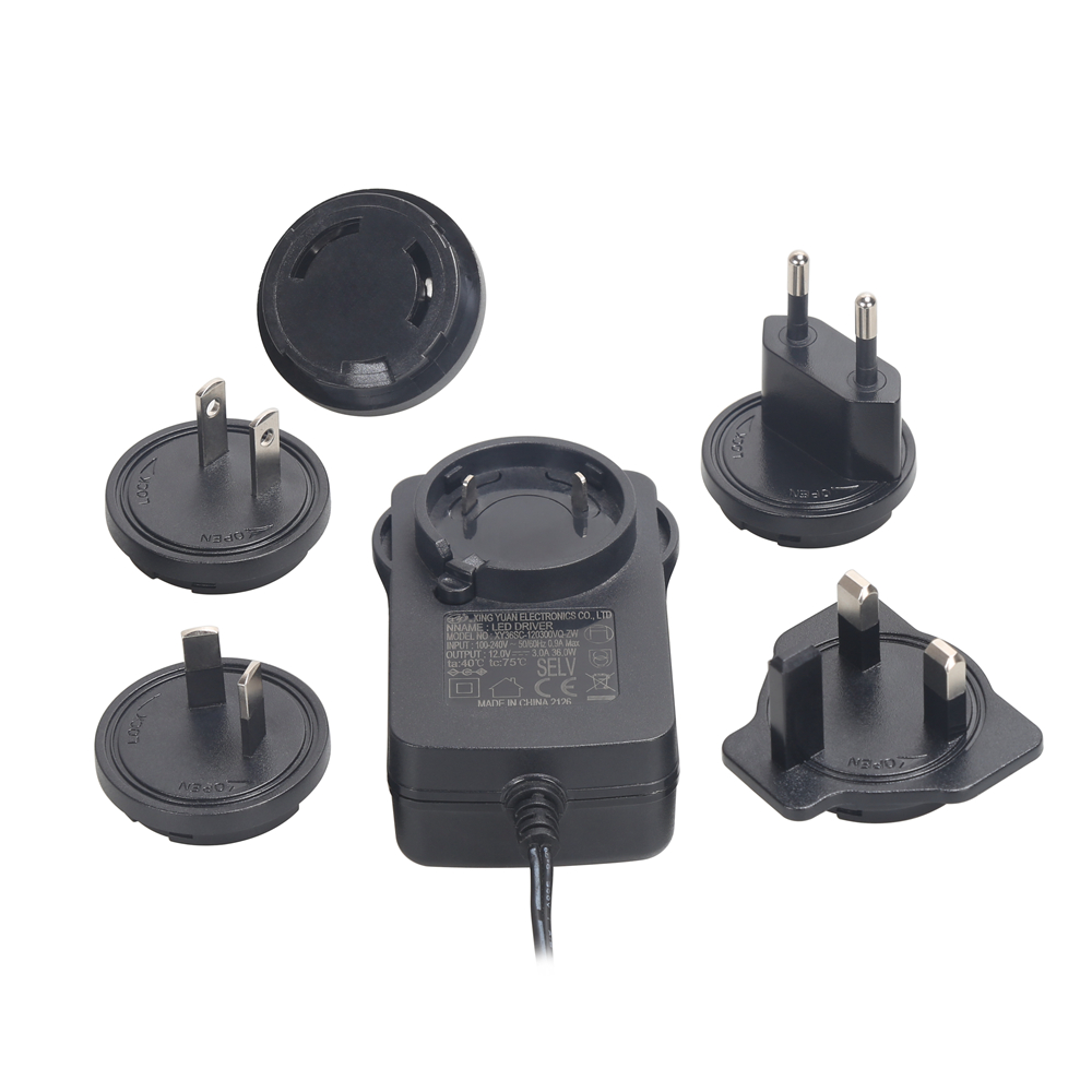  interchangeable plug adapter